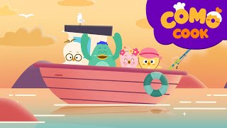 Kids animation | How to make a Fish dish | Como Cook