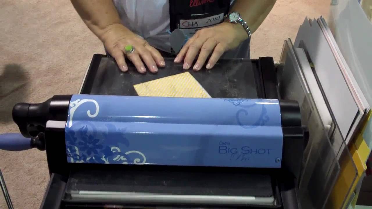 How to Use the Big Shot® Machine - Sizzix 