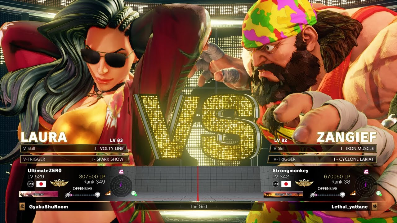 SFV Champion Edition 🔥 UltimateZERO (Laura) Vs Kichipa (Zangief)  🔥 Online Match's 02-03-2023