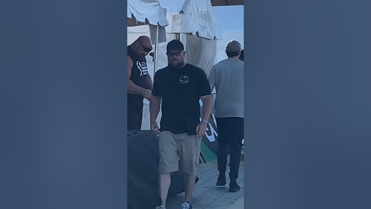 Brian Shaw WSM worlds strongest man in Myrtle beach South Carolina
