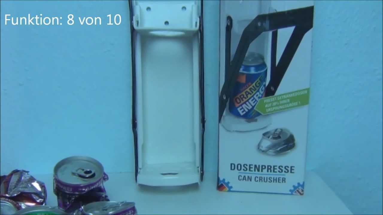 Can Crusher, Dosenpresse, Dosenpresse Für Alle Dosen, Laschenbrecher Fuß 16  Unzen Dose Presse Küchenpresse Dosenöffner Geeignet Für Plastikflaschen Und  Dosen : : Küche, Haushalt & Wohnen