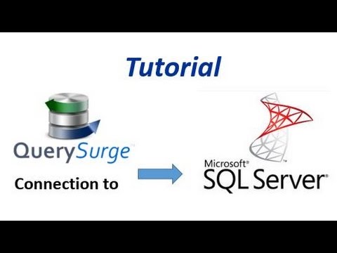 QuerySurge SQLServer Connection