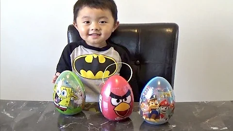 Easter Eggs Hunt Surprise 2016 Paw Patrol Angry Bird Spongebob