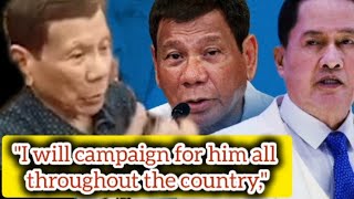 EX-PRESIDENT DUTERTE, IKAKAMPANYA SI QUIBOLOY | Trendvibes Entertainment