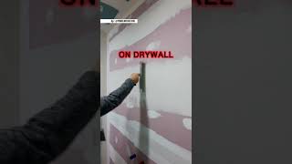 Excellent Skimming On Drywall #Shorts
