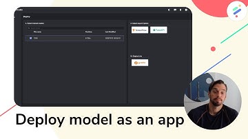 Deploy Model as an App