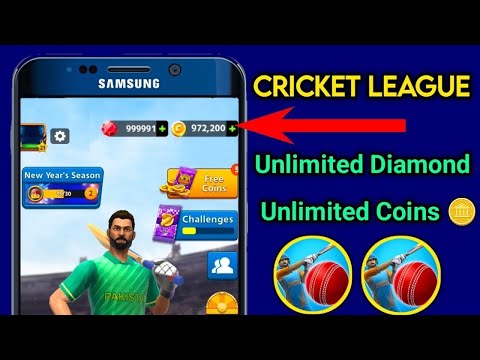 Cricket League Game hack Unlimited Diamond mod APK new version