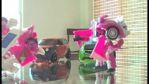 Transformers ROTF Skids & Mudflap Upgrade Time Scene STOPMOTION