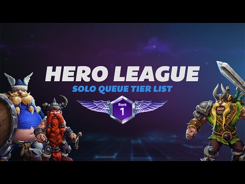 Heroes of the Storm - Hero League Tier List [Lost Vikings Patch]