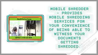 Mobile Shredder
