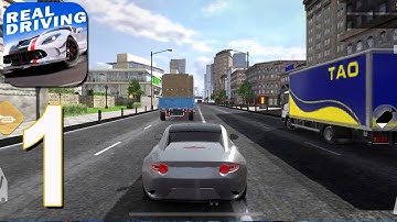 Real Driving 2 - Walkthrough Gameplay part 1(iOS, Android)