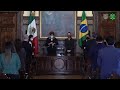 Ceremonia de nombramiento de Huésped Distinguida a Dilma Rousseff