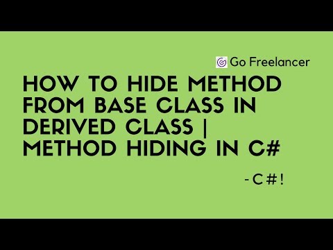 how to hide