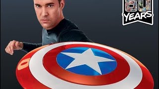 New Marvel Legends Vintage Captain America Shield Prop Replica