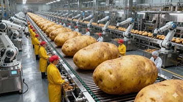 Inside a Modern Potato Chip Factory: How Chips Are Made (Full Process)