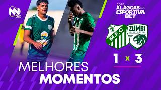 Melhores momentos COMPLETO - MIGUELENSE x ZUMBI - Copa Alagoas 2026