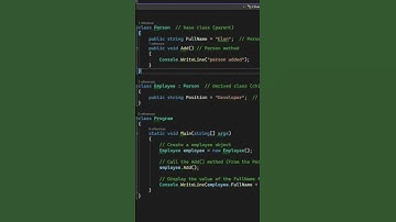 Inheritance in OOP  - Object Oriented Programming #shorts #shortvideo