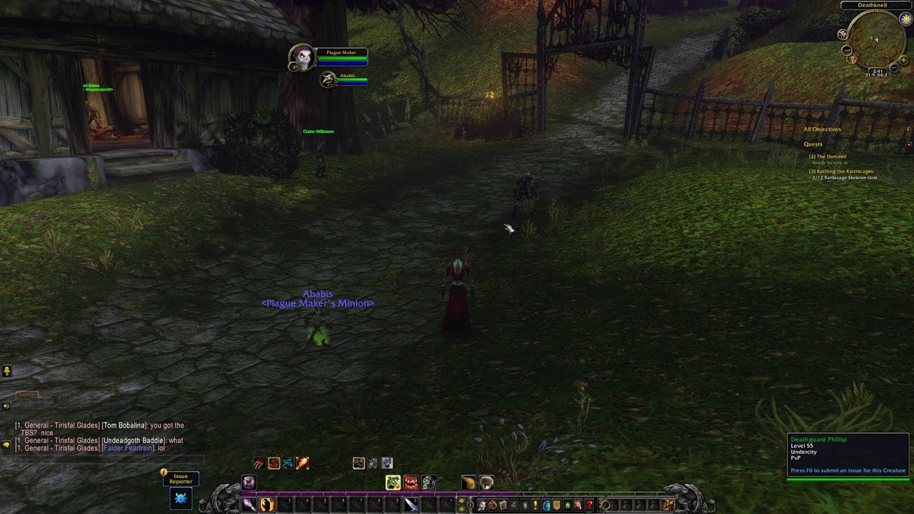 WoW FOREVER BETA | PVP Warlock Leveling Tirisfall Glades | No Commentary