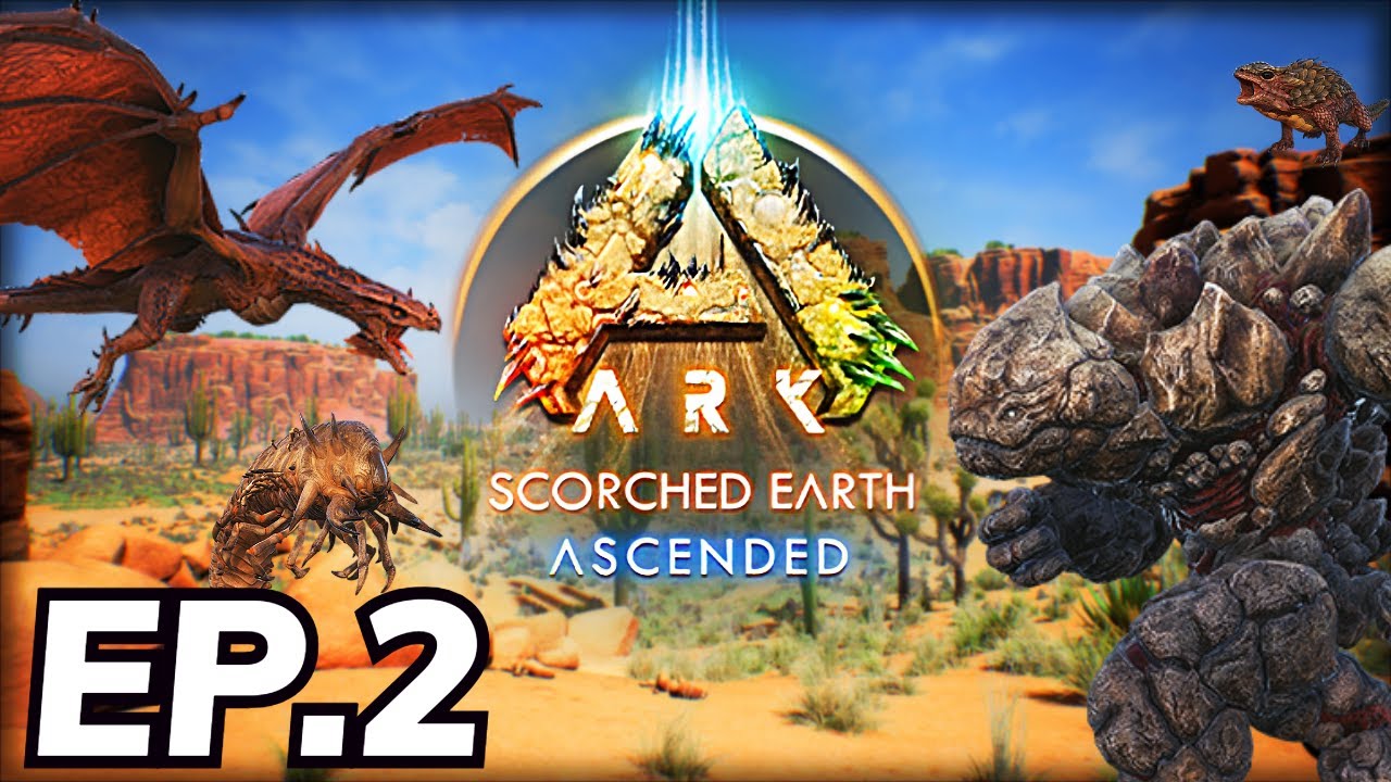Ark: Scorched Earth Ep.2 - Double Trouble Raptor Taming!!! - YouTube