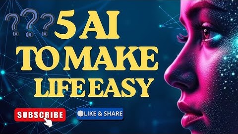 Top 5 AI Tools That Will CHANGE Your Life in 2025 🚀