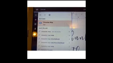 Using Character Map in design space