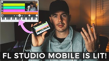FL STUDIO MOBILE IS LIT! Making a Trap Beat from Scratch FL Studio | [EP #34] - Kyle Beats