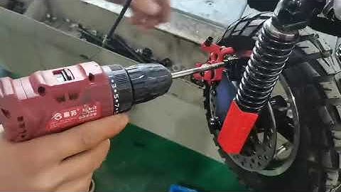 Kugoo M4 Pro replacement triangle board video tutorial - final model(Kugoo M4 Pro更换三角板-最终款)