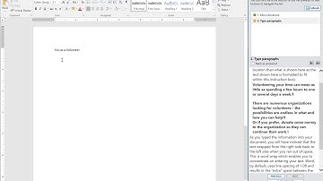 JasperActive Word 2016 Core Lesson 1: Learn 2 Working with Text