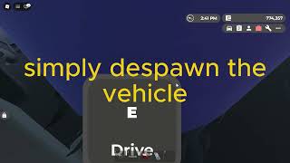 Save Mileage/Odometer on your cars in Greenville Roblox