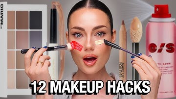 12 Makeup Hacks You NEED To Know