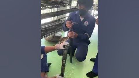 การติดตั้ง lock mandrel