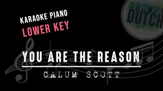 You are the reason - Calum Scott [Piano Cover in lower key G]