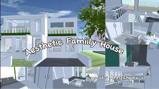 -,` .☆ Bagi - Bagi ID 🖇️ Aesthetic Family House ,` .☆ ♬ || Sakura school simulator