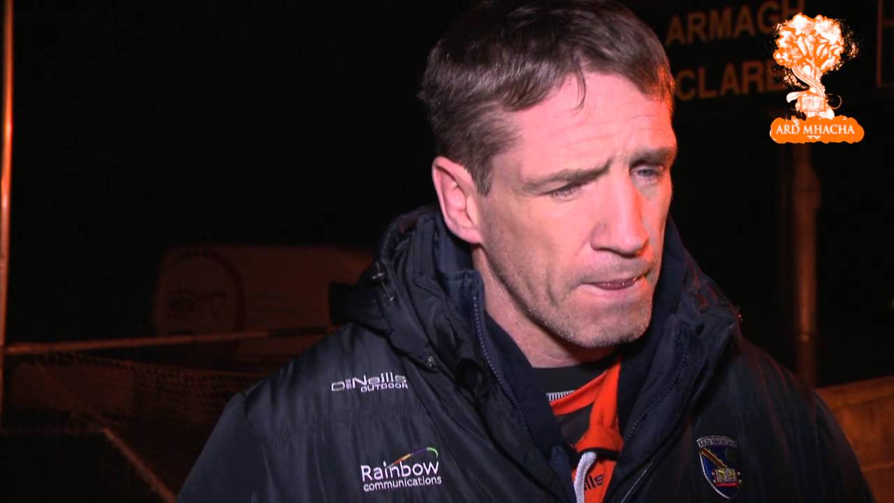 Kieran McGeeney Interview Pre-NFL v Fermanagh 2015 - YouTube