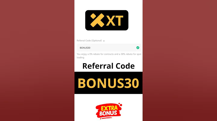 Unlock 180 USDT with XT Exchange Referral Code "BONUS30" for New Users