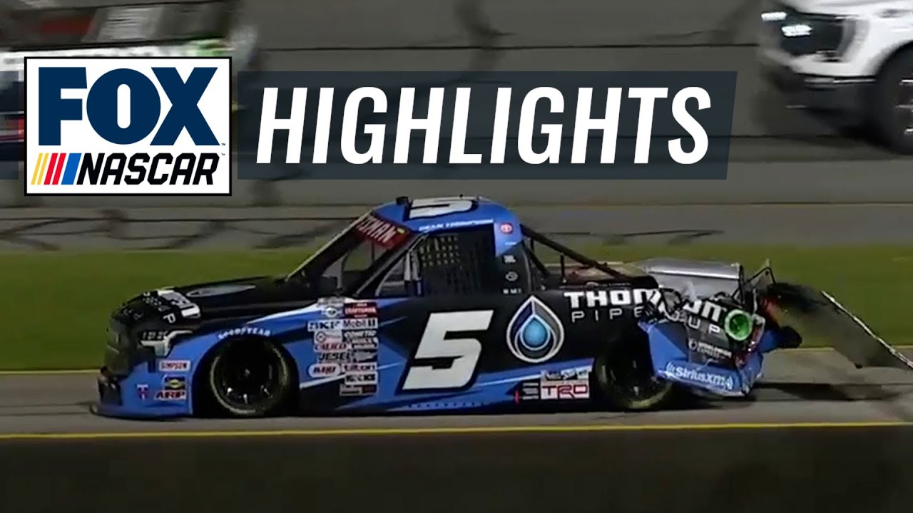 NASCAR Truck Series Tsport 200 at Lucas Oil Indianapolis Raceway Park Highlights NASCAR ON FOX