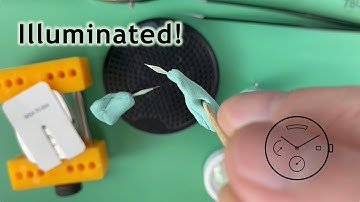 How to Lume Watch Hands