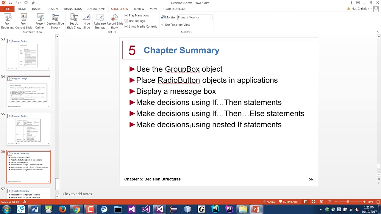 visual basic case statements