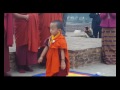 3 year old prince of bhutan cutly touch the bodh land of shravasti Mp3 Song