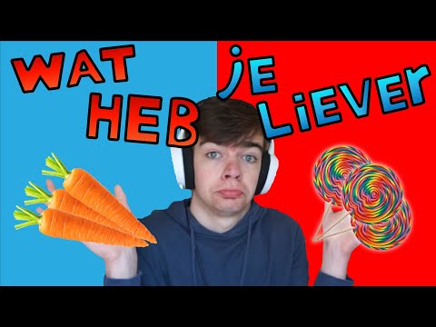 Video: Heb je liever of heb je liever?
