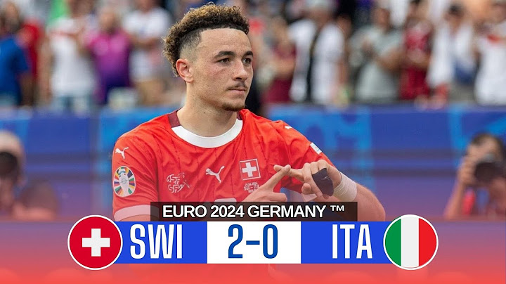 Switzerland Vs Italy 2-0 - All Goals & Highlights - UEFA EURO 2024