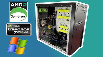 Mon build Windows XP pour les jeux 4:3 (AMD Sempron / GeForce 7600GT)