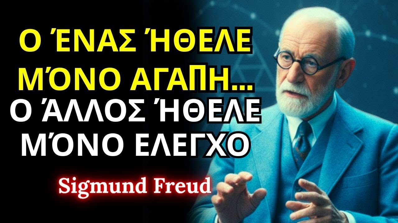 ΕΝΣΥΝΑΙΣΘΗΤΙΚΟ ΑΤΟΜΟ VS ΝΑΡΚΙΣΣΙΣΤΗΣ: Ποιος ΝΙΚΑ Στο ΤΕΛΟΣ; SIGMUND FREUD ΑΠΟΚΑΛΥΠΤΕΙ