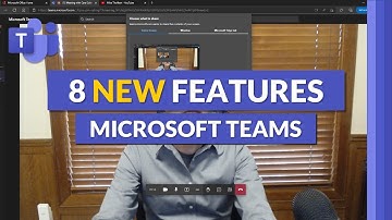 Top 8 NEW features in Microsoft Teams | Lighting touch up, Share Audio in web & more