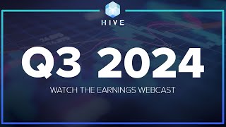 HIVE DIGITAL ANNOUNCES QUARTERLY REVENUE OF $31.3 MILLION