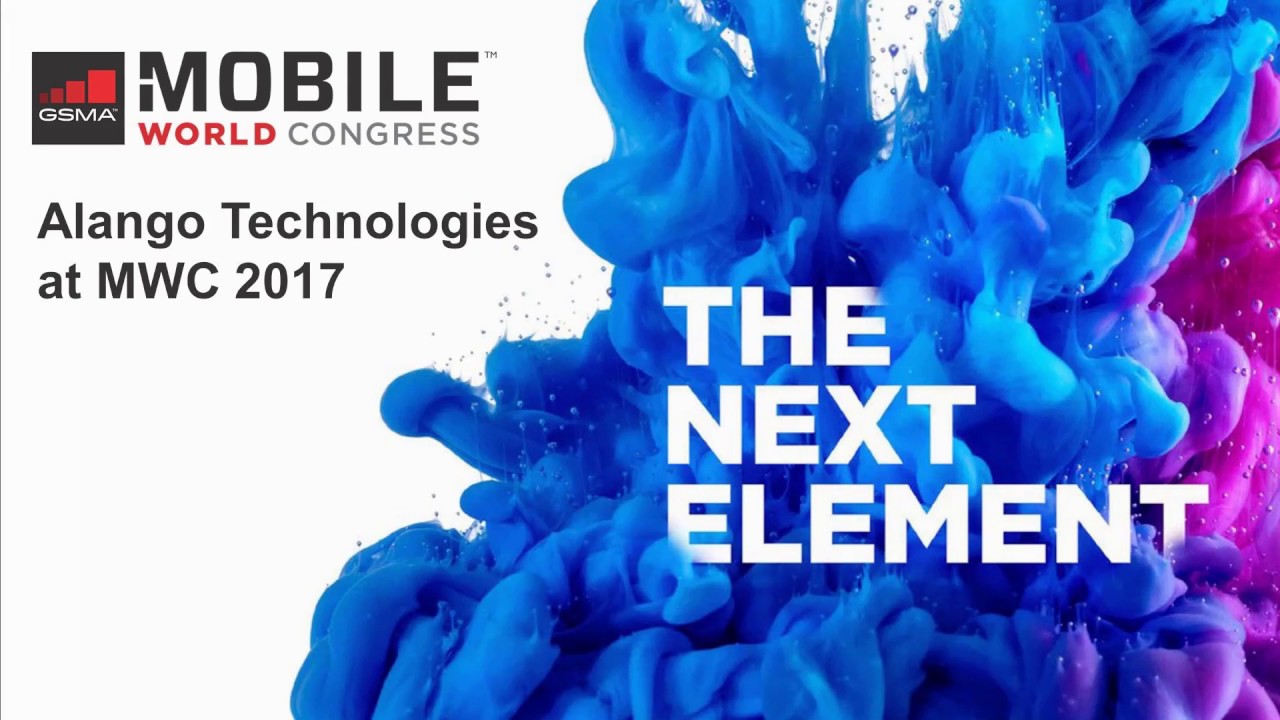 Event elements. MWC Barcelona.