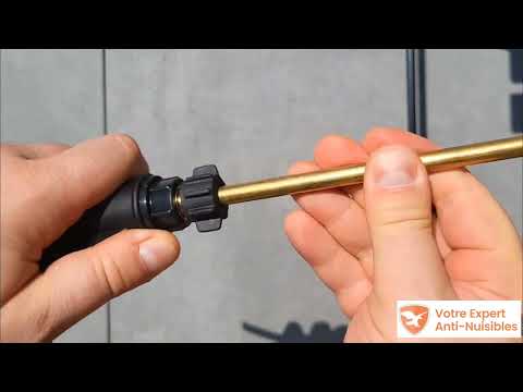 Vidéo — Pistolet gâchette BIRCHMEIER pour pulvérisateurs équipés d'un régulateur PR3 (G 1/2" VITON ø8)