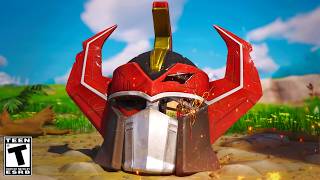DINO MEGAZORD ORIGIN STORY - Mighty Morphin Power Rangers.. Fortnite