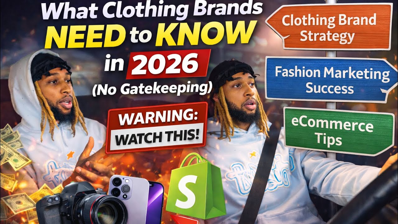 What Clothing Brands NEED to KNOW in 2026 (No Gatekeeping)