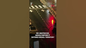 Israeli Army Intercepts Houthi Missile Launched from Yemen | Subscribe to Firstpost